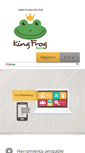 Mobile Screenshot of kingfrogsend.com